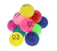 VICASKY Palle di Plastica con I Numeri 01-20 per La di Giochi Tombola E attività Famiglia