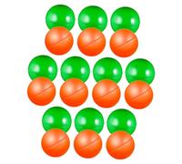VICASKY Palline da gioco aperte, 20 pezzi, per feste a casa, per giochi da bar, feste, in PVC