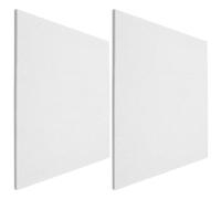 VICASKY Pannelli da parete fonoassorbenti Feltro Materiale di isolamento acustico Bianco Risparmia tempo e fatica Nessun attrezzo speciale richiesto