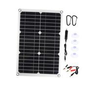 VICASKY Pannello Portatile con USB Kit Ricarica ad Efficienza per Auto Camper e Barca Pannello Fotovoltaico Flessibile Resistente Agli Agenti Atmosferici