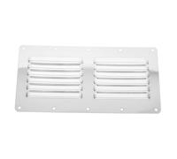 VICASKY Pannello Ventilazione in Inossidabile per Copertura Soffitto con Feritoie Aerazione Ottimale per Esterna e Resistente e Facile da Installare