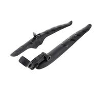 VICASKY Parafanghi Design Aerodinamico in Plastica Nera, Protezione Contro la Pioggia e Facile da Smontare, Accessorio Ciclismo Indispensabile Bici da Strada per Bici da Corsa