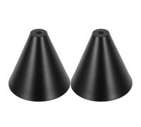 VICASKY Paralume in Ferro a Cono 2 Pezzi Coprilampada Vintage in Metallo Smaltato per Lampada da Tavolo Piccola e Lampada a Sospensione Protezione Decorativa per Applique da Parete