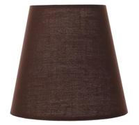 VICASKY Paralume in Stoffa Caffè per Lampada E14, Stile Semplice | Fatto a Mano, Non Sbiadisce Facilmente, per Camera da Letto e Lampade Vintage, Finitura Contemporanea