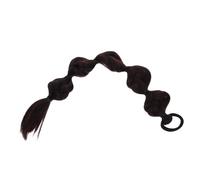 VICASKY Parrucca a coda di cavallo intrecciata per donne, capelli naturali a bolla per ragazze e feste quotidiane
