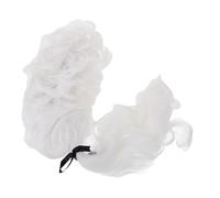 VICASKY Parrucca avvocato parrucca maschile parrucche padre fondatore costume giudice accessorio costume parrucca giudice fibra chimica bianca
