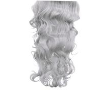 VICASKY Parrucca Dell'anime Per Onda Pizzo Parrucca Riccia Lungo Pieno Con Frangia Polpa Margine Pazzo Con La Frangia Scura Riccioli Cosplay Colorato Tu Grigio