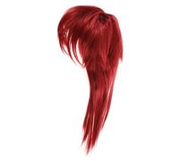 VICASKY Parrucca parrucche cosplay parrucca cosplay parrucca riccia margine appuntito parrucca rossa riccio parrucca lunga cosplay parrucca da donna Filo ad alta temperatura Roseo