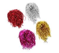 VICASKY Parrucche sintetiche corte per donna, unisex, per feste ad alta temperatura, 4 pezzi