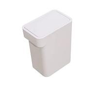 VICASKY Pattumiera con Pressione per Cucina e Bagno Contenitore per Rifiuti per e Spazi Ristretto Design Semplice e Facile da Usare