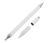 VICASKY Penna Stilo Magnetica Bianca Tre in Touchscreen Tablet | Scrittura di Precisione, Punta Fine e Disco, Attacco Magnetico, per Riunioni Professionali e Lezioni in Aula
