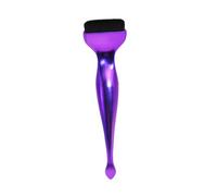 VICASKY Pennello per fondotinta, guance, angolato, semplice, pennello per il trucco per il viso, piccolo pennello per il trucco da donna, pennello per il trucco per le ragazze, colore viola