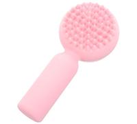 VICASKY pennello per il viso facciale Fare strofinare schiumoso Doppio esfoliante per scrubber viso spazzola esfoliante per la pulizia del viso Gel di silice rosa