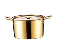 VICASKY Pentola per Ramen in Acciaio con Manico Riscaldamento Rapido per Cucina Pentola per Noodle e Zuppe Accessorio per Cottura e Riscaldamento Alimenti
