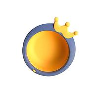 VICASKY Pentole lavabi per mini lavabo, seggiolino per il bagno, ovetto, non rialzo per il cibo, cesto per la biancheria, lavandino freddo, per bambini con cartoni animati, pp blu