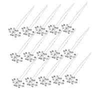 VICASKY Per Sposa Con Fiori, 20 Pezzi: A U Con - Accessori Per Sposa Con Design "baby's Breath" Per Damigelle