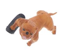 VICASKY Personaggio realistico Cucciolo Di Simulazione Di Plastica Modello Di Cane Decorazione Per La Casa Ufficio E Negozi Come Per La Famiglia E Gli Amici Figura Di Animale In Miniatura