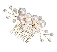 VICASKY Pettine Di Perle Per Donne Spose Per Essere A Lato Ragazza Addio Al Nubilato Perle Decorazioni Per Matrimoni Accessori Per Feste Di Bobby Accessori Per Da Sposa