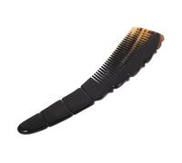 VICASKY Pettine in corno naturale fatto a mano, statico per taglio di capelli e per massaggio del cuoio capelluto lisciatura dei capelli