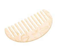 VICASKY Pettine largo per capelli ricci, antistatico, portatile, in acetato resistente, per districare e modellare, colore per uomo e donna