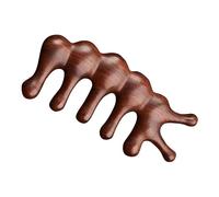 VICASKY Pettine massaggiante in legno di sandalo per la cura dei capelli e del cuoio capelluto per la circolazione sanguigna per uomini