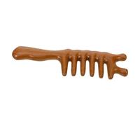 VICASKY Pettine massaggiante Riccio Ampia Setola Tessuto Profondo Massaggiare Spazzola Cuoio Dente Pettine Naturale Dei Capelli In Legno Pettine Districante Piccolo Pettine Per Le Donne Pettine Da