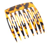 VICASKY Pettine per capelli da donna in acetato, pratico pettine per viaggi, leggero e delicato, stile semplice per una tartaruga profonda elegante