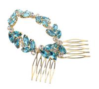 VICASKY Pettine per Chioma Strass e Lega Accessori Eleganti e Unici per Chioma da Sposa e Damigelle Stile Semplice Compatibile Vari Colori