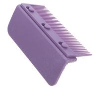 VICASKY pettine per lisci piastra per pettine per pettine per acconciature pettine di raddrizzamento dei pettine lisciante fibra di carbonio Viola,porpora