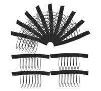 VICASKY Pettine per parrucca, pettine per parrucca, pettini, cappelli, manico a pettine, set di installazione per parrucche, cappello con parrucca per capelli, supporto per parrucche, gancio in