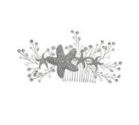 VICASKY Pettine Sposa Accessorio Cerimonia per Matrimonio Spiaggia Design Chic e Dazzling per Donne e Ragazze