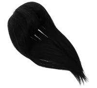VICASKY pezzo di parrucca topper per nero posticci toppers scoppi fermaglio per sintetico clip senza cuciture nelle estensioni dei Filo ad alta temperatura