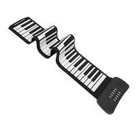 VICASKY Pianoforte Digitale Portatile Leggero in Silicone 61 Tasti Accordi Multi-finger Ragazza e Principianti in di Presentazioni Musicali per