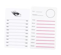 VICASKY Piastra Porta Ciglia 2 Pezzi Palette Di Ciglia 5mm Doppio Colore Accessorio Leggero Per Lash Artist Per Uso Professionale e Saloni Di Bellezza