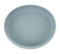 VICASKY Piatti piani a prova di schizzi adulti adulto disfagia alimentazione labbra vassoio di aspirazione stoviglie per anziani portatori di handicap Gel di silice Sky-blue