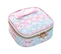VICASKY Piccola custodia in rete per assorbenti igienici, con chiusura lampo, organizer per articoli per l'igiene e cosmetici con gradiente di colore, per viaggi e ufficio