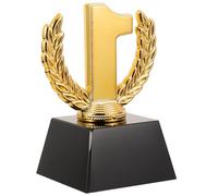 VICASKY Piccolo Premio in Cristallo e Plastica Oro per Studenti Vincitori | Riconoscimento del Merito, Stile Delicato Simile a Vero Premio, per Calcio e Ginnastica Scolastica