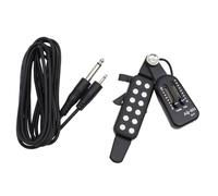 VICASKY Pickup Per Chitarra Acustica Con Cavo Microfono Per Foro Sonoro Facile Installazione Per Folk e Rock Compatibile Con Chitarre