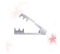VICASKY Pinze per rose fai da te con impugnatura a molla. Strumento da giardino efficiente per rimuovere le foglie, per lavori di giardinaggio leggeri, colore argento, design ergonomico