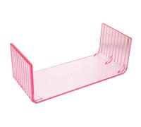 VICASKY Poggiapolsi in acrilico, ergonomico, per manicure, nail art, stabile, pratico, per saloni di unghie e casa, trasparente, confortevole