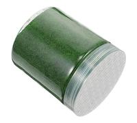 VICASKY Polvere per Prato Realistica in Nylon Sintetica, Accessorio Decorativo per Paesaggio Manuale, Polvere di Vegetazione Artificiale Verde Scuro per Aree Verdi e Modellismo