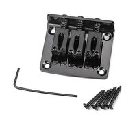 VICASKY Ponte Chitarra Vintage In Metallo Con Viti Regolabile In Altezza Per Box Chitarra Nero Per Jazz E Blues