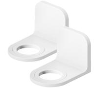 VICASKY Porta-Doccia a Parete senza Foratura 2 Pezzi Ganci Porta Flaconi Shampoo e Bagnoschiuma Salvaspazio per Bagno Supporto Portaoggetti Facile da Installare per Doccia e Lavamani