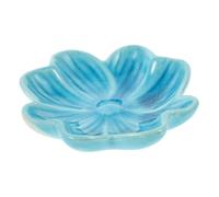 VICASKY Porta oli essenziali in ceramica arredamento del vassoio piccolo vassoio decorativo arredamento massimalista piccolo portasapone costiero posacenere carino porta conchiglie Blue