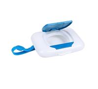 VICASKY Porta Salviette Per Ragazzo Ragazza Custodia Per Salviette Umidificate Portatile in Plastica Cinturino Design a Pressione Per Ragazzo Ragazza Bagnati Uso Esterno e Viaggio