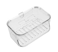 VICASKY Portasapone per la doccia, autosvuotante, resistente, a parete, senza foratura, salvaspazio, materiale durevole