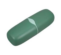 VICASKY Portaspazzolino portatile da viaggio per spazzolini da denti per bambini, contenitore per spazzolini da viaggio, portaspazzolino portatile, custodia per spazzolino da denti, in PP, verde