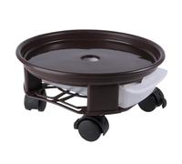 VICASKY Portavaso con Ruote Girevoli in Plastica Spessa Supporto Mobile per Vasi da Interno ed Esterno Base Solida con Freni capacità di Carico Elevata per Piante e Bonsai Facilita Lo