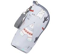VICASKY Pratica borsa per bottiglie, per latte materno, scaldacollo, termico, per bambini, bottiglia d'acqua, bottiglie, borsa termica in tessuto Oxford