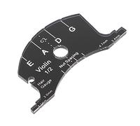 VICASKY Pratico supporto per violino in fibra di carbonio nero per violino 1/2 dimensioni